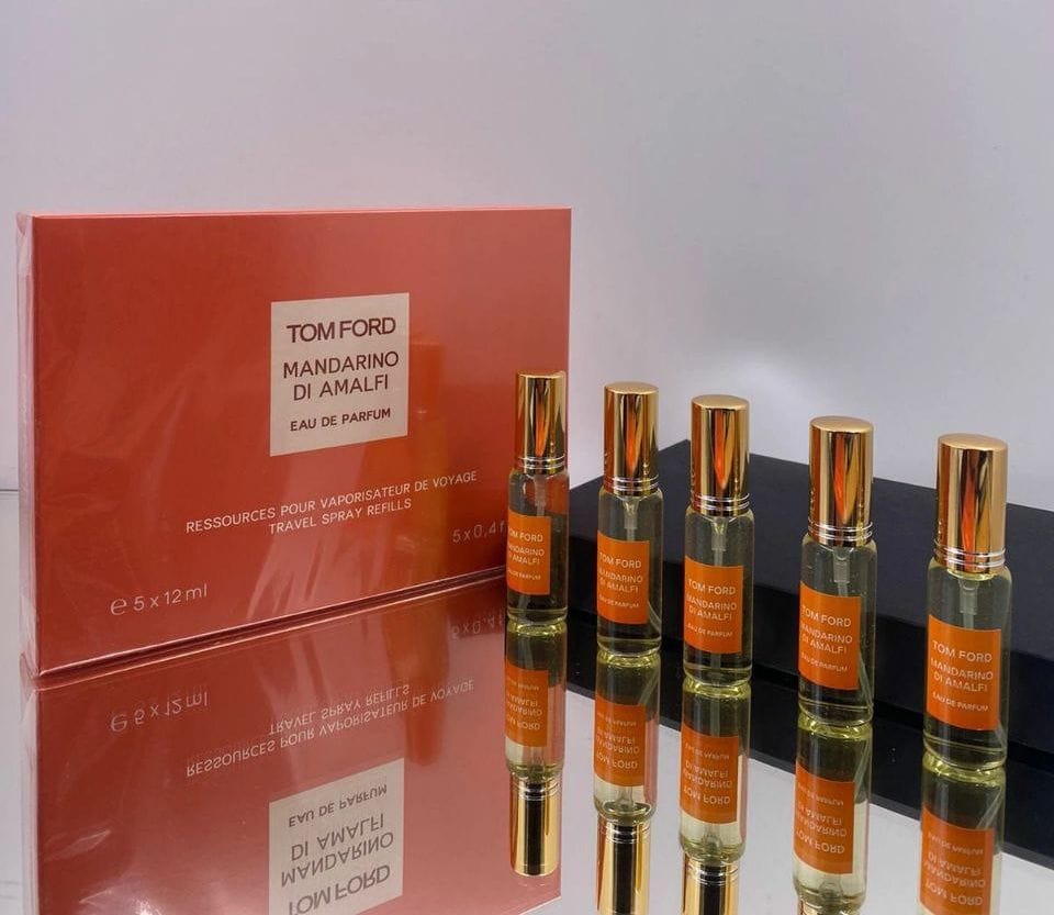 Подарочный набор парфюмерии 5*12ml Tom Ford "Mandarino Di Amalfi" оаэ унисекс — изображение 2