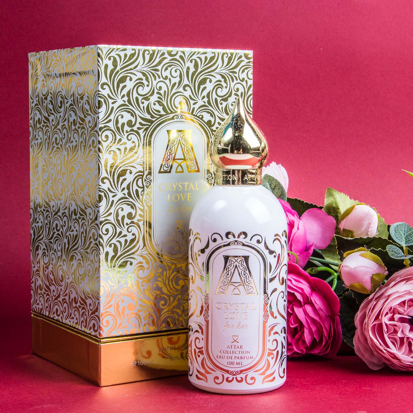 Attar Collection "Crystal Love For Her Eau De Parfum" 100 ml (жен) ОАЭ — изображение 2