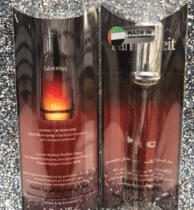 Пробники духов 20ml Christian Dior "Fahrenheit" для мужчин ОАЭ Lux
