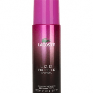 Дубайский дезодорант Lacoste L.12.12 Pour Elle Magnetic 200ml для женщин