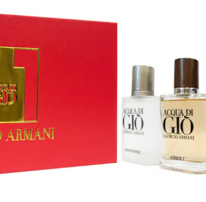 Парфюмерный набор Giorgio Armani Aqua Di Gio for man 3х30 ml Люкс