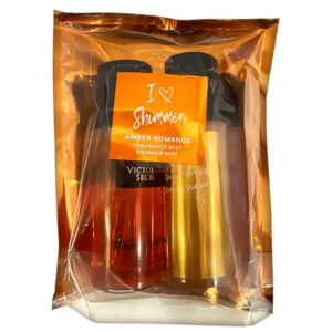Набор спрей-мист для тела Victoria's Secret Amber Romance 2 в 1 по 75 мл