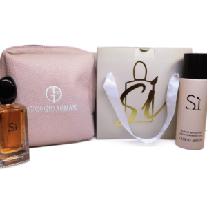 Парфюмерный набор 3 в 1 Giorgio Armani "Si" подарочная упаковка