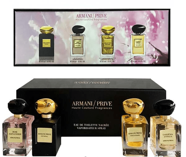 Подарочный набор парфюмерии Miniature №3 ARMANI PRIVE Haute Couture Fragrances 4x30мл унисекс оаэ