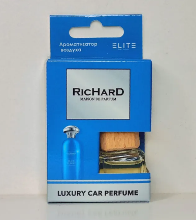 Автопарфюм / Elite Luxury Car Perfume Christian Richard Blue Wood 8 ml