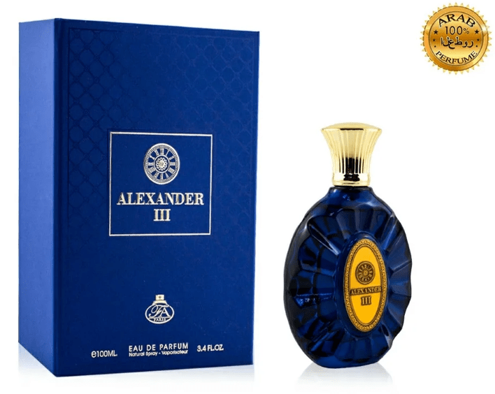 Арабские духи Fragrance World Alexander III 100ml ОАЭ Оригинал