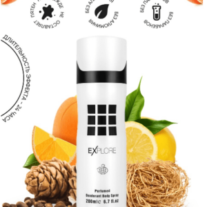 Дезодорант Fragrance World Explore Pour Homme, 200мл оаэ
