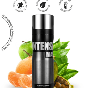 Дезодорант Fragrance World Intense Man, 200мл оаэ