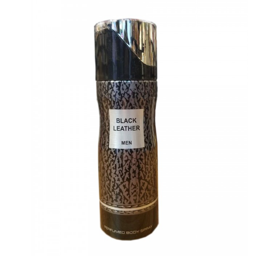 Дубайский дезодорант Fragrance World Black Leather 200 ml ОАЭ