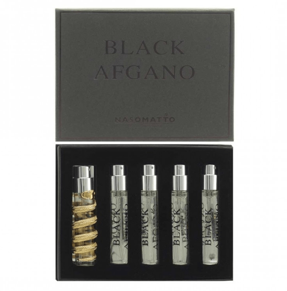 Парфюмерный набор Nasomatto "Black Afgano" 5 x12 ml со змеёй ОАЭ унисекс