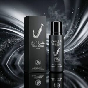 Арабский мини парфюм Lattafa Ishq Al Shuyukh Silver 30 ml by Rose оригинал ОАЭ 1:1