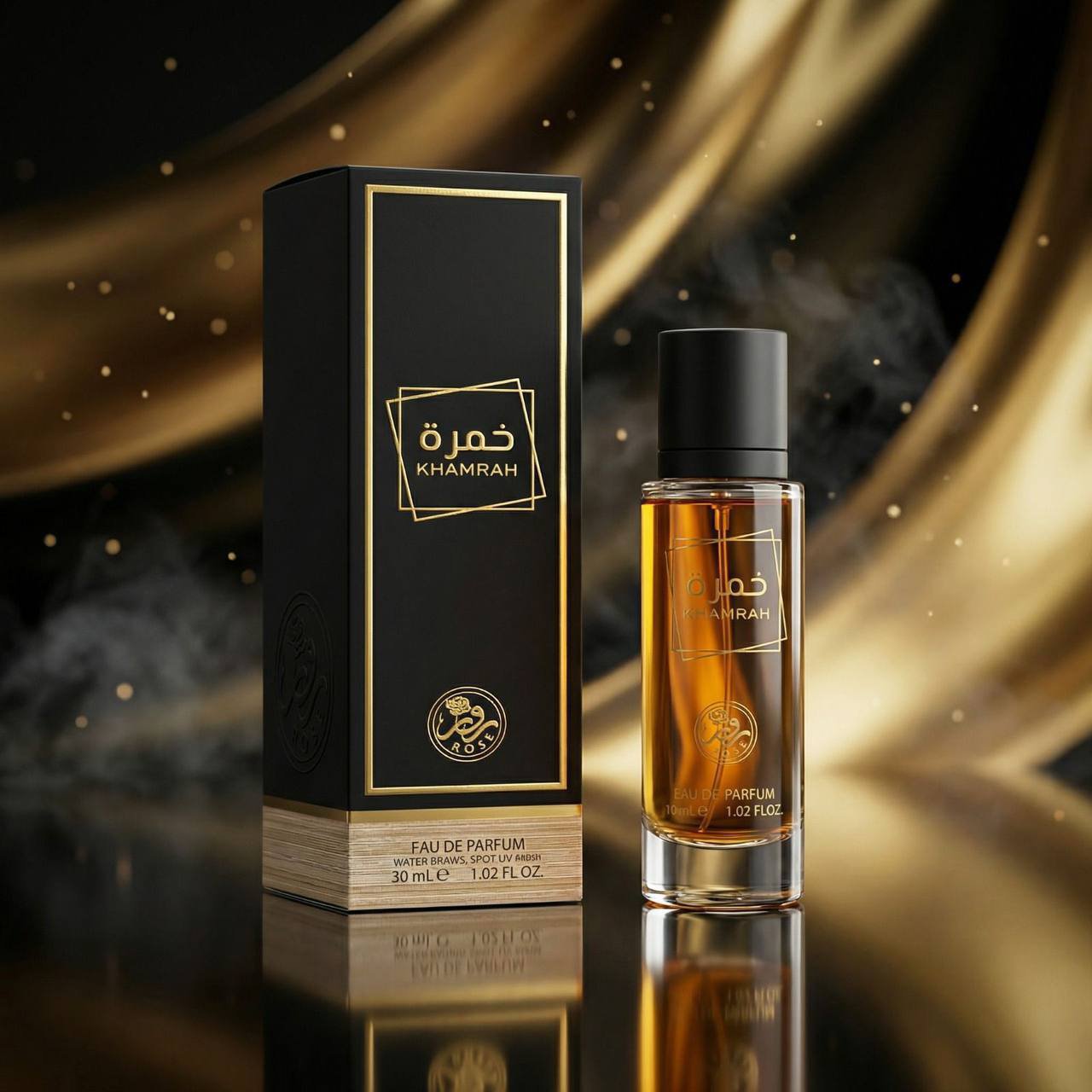 Арабский мини парфюм Lattafa Khamrah 30 ml by Rose оригинал ОАЭ 1:1